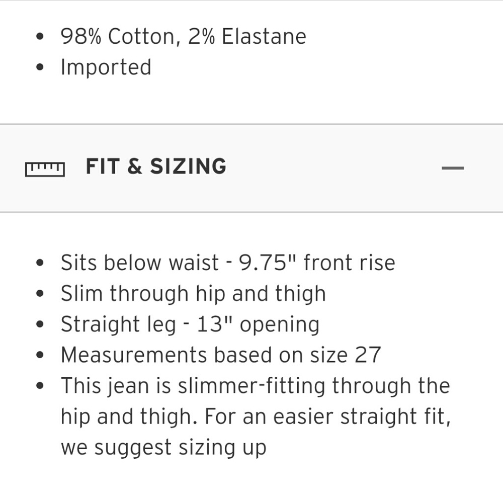 Levi's 505 C straight leg jean - Picture 7 of 8